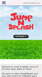 Mobile Screenshot of jumpnsplash.com